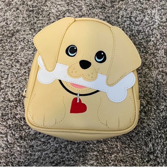 Bath & Body Works Handbags - Bath & Body Works Dog Zipper Pouch Makeup Bag Brand New Never Used